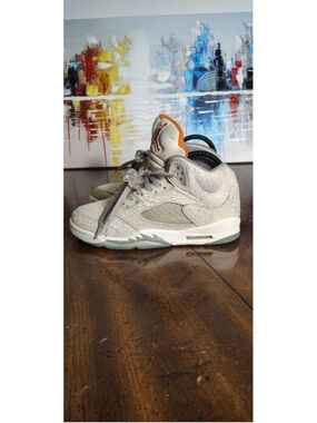 Nike Air Jordan 5 Retro SE Craft LT Orewood Brown Suede Size 6.5Y GS FD9220-180